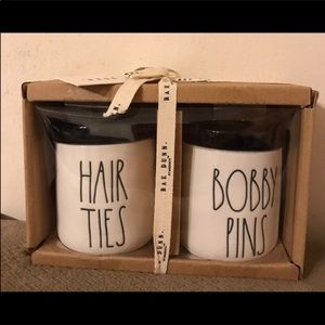 Rae dunn hair ties and bobby pins